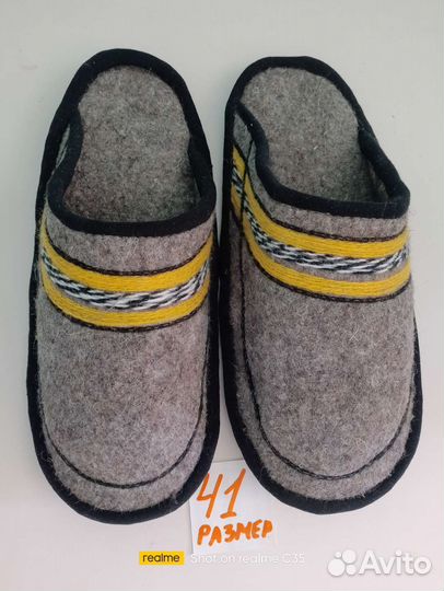 Тапочки и чуни войлочные ручной работы