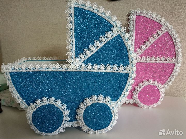 Для сбора денег на мальчика и девочку