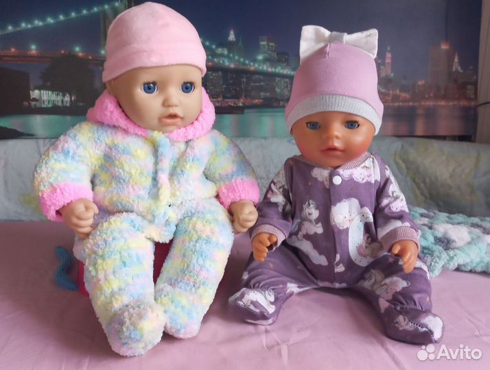 Baby annabell с одеждой
