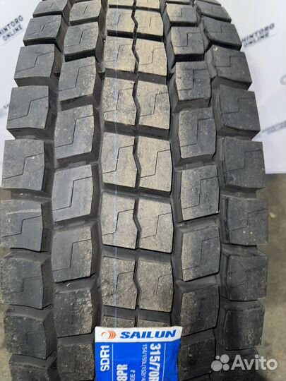 Шины 315/70 R22.5 Sailun SDR1 ведущее