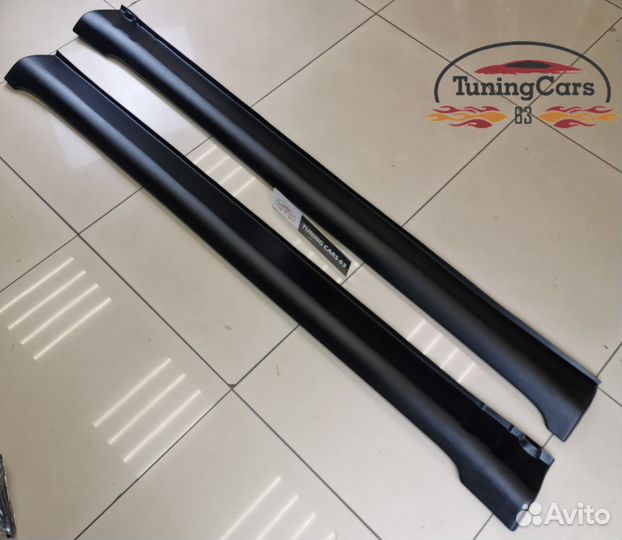 Накладки на пороги KIA Spectra - 2004-2011г.в