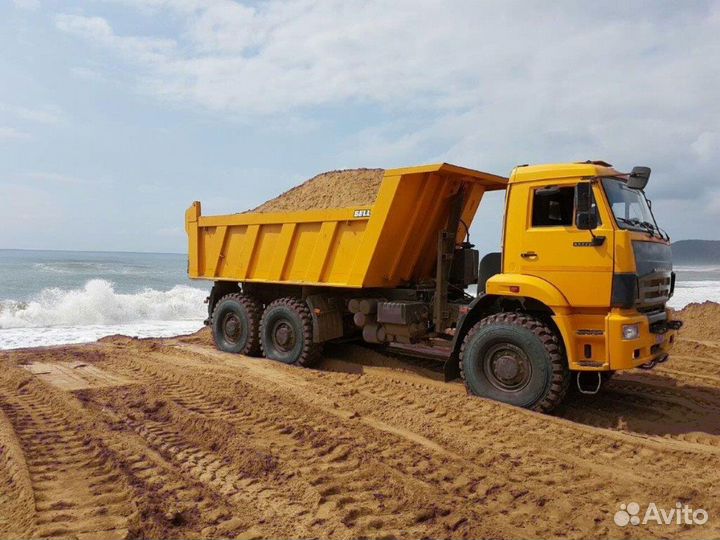Песок \ Земля сеяный разной фракции от 3кубов