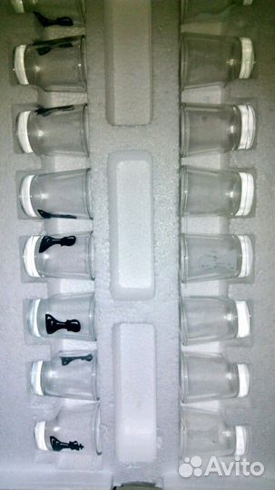 Набор рюмок шахматы