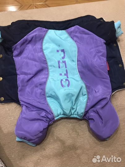 Комбинезон зимний на маленькую собаку