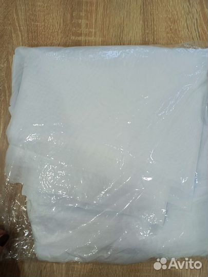 Тюль вуаль белый