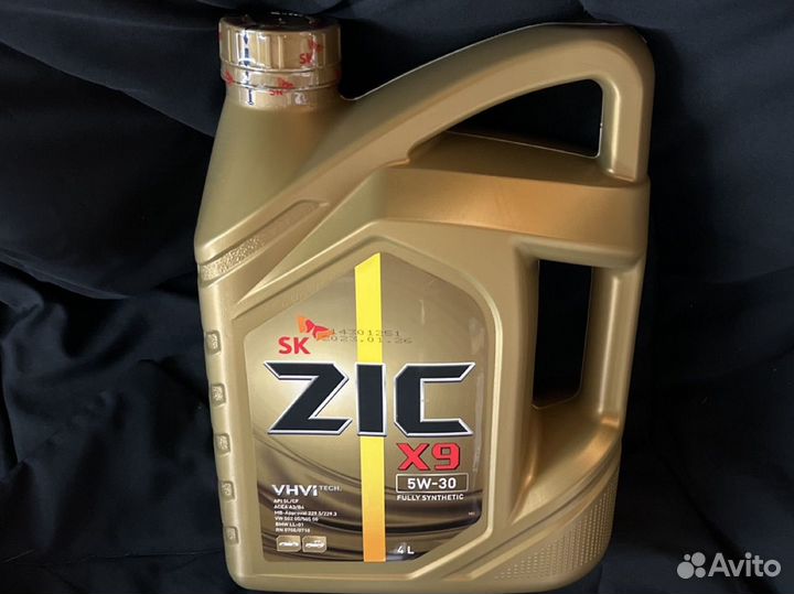 ZIC X9 5w30 4л ориг и др виды ZIC
