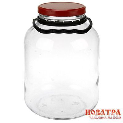 Бутыль стеклянный