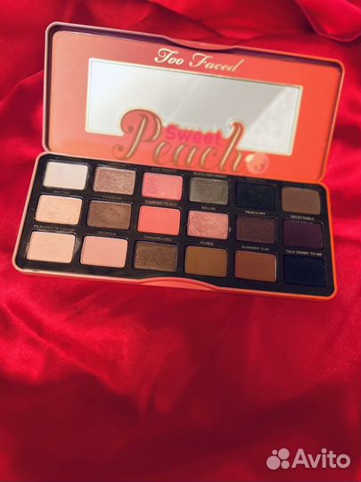 Тени Too faced Sweet Peach