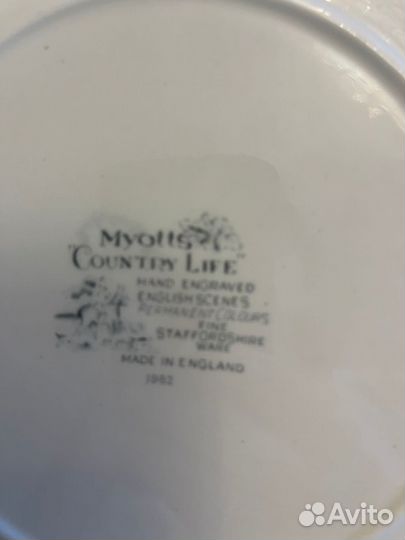 Тарелки Англия