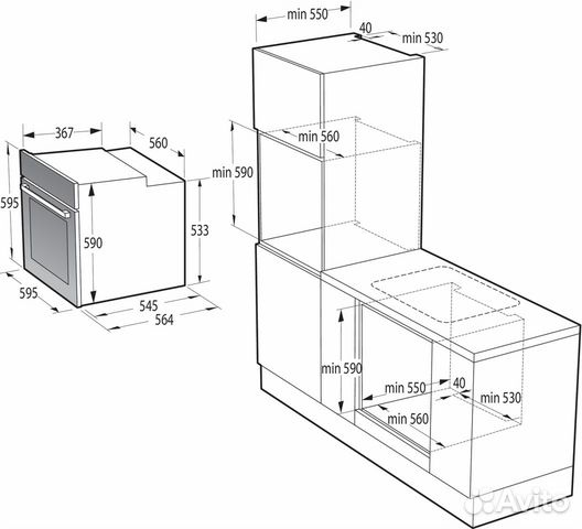 Gorenje bo 6735 e05 b духовой шкаф