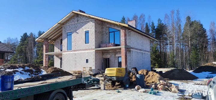 Полусухая стяжка пола под ключ