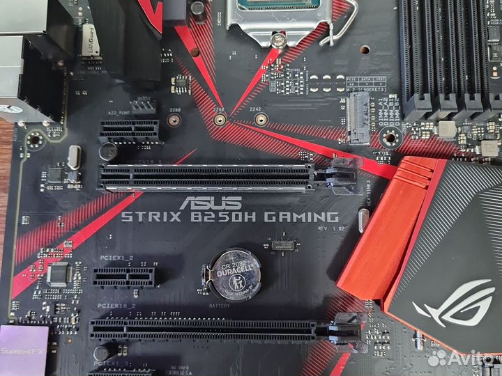 Материнская плата Asus strix b250h gaming