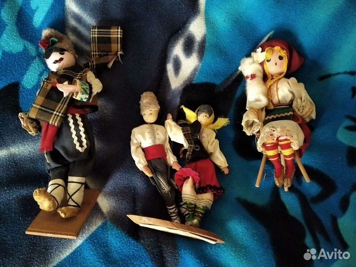 Куклы СССР в национальных костюмах