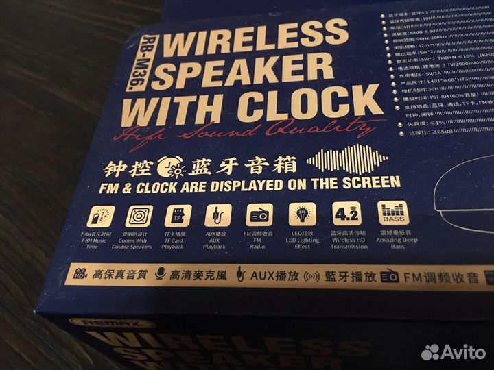 Колонка Bluetooth Remax RB-M36