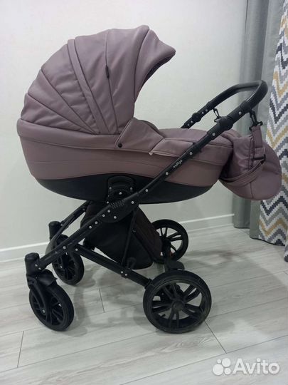 Детские коляски 2 в 1 эко кожа