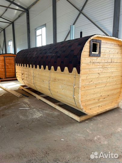 Бани-бочки квадро в наличии