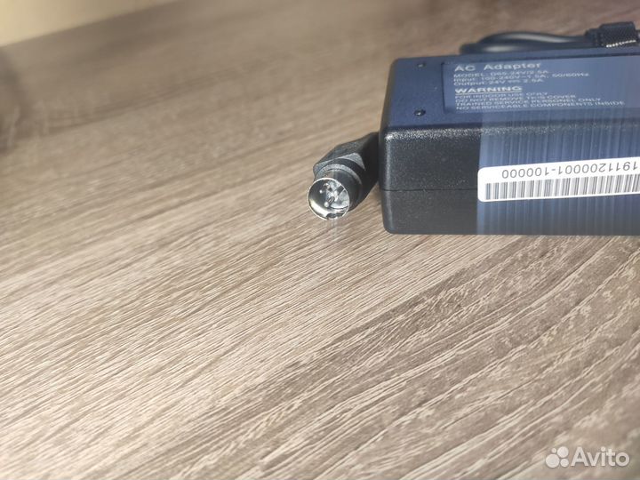 Блок питания сетевой адаптер 24v 2.5a 3pin