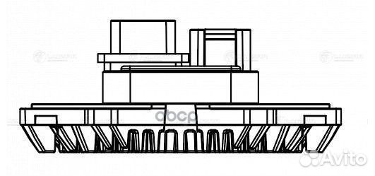 Резистор э/вент. отопителя LFR1093 luzar
