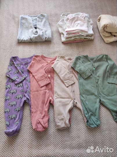 Вещи пакетом для девочки 56-62
