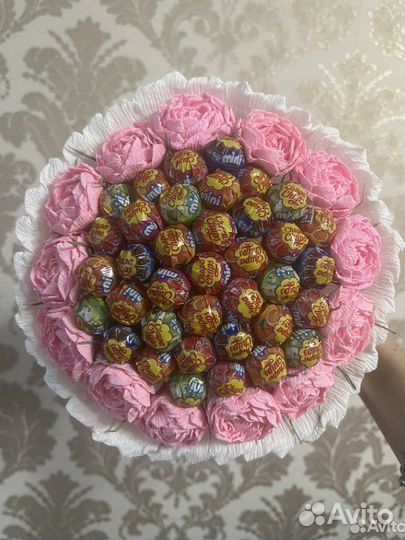 Букет из чупа чупсов