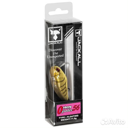Воблер Jackall Cherry 5,6см. 11гр. brown craw до 0
