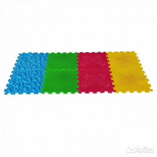 Коврик массажный ортопедический «орто пазл», Микс