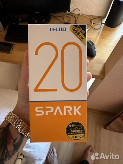 TECNO Spark 20, 8/128 ГБ