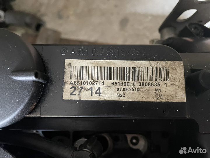 Двигатель Mercedes OM 651