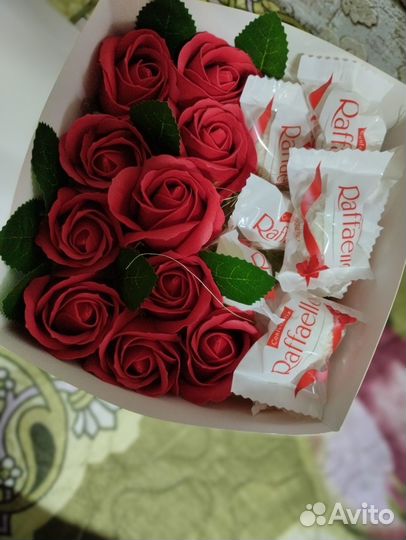 Мыльные розы букеты