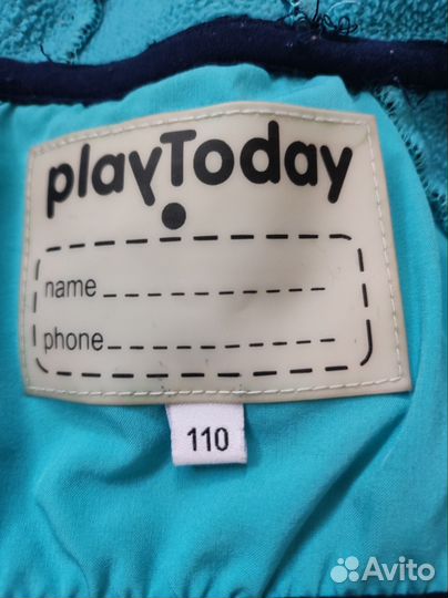 Куртка Play Today softshell на мальчика, 104-110 р