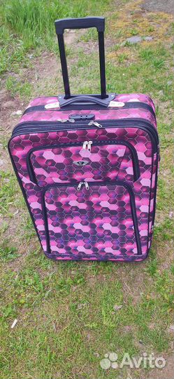 Чемодан на колесах большой xl бу
