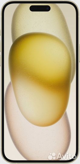 iPhone 15 256GB, желтый (nano-SIM+eSIM)