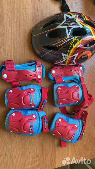Шлем и защита для роликов