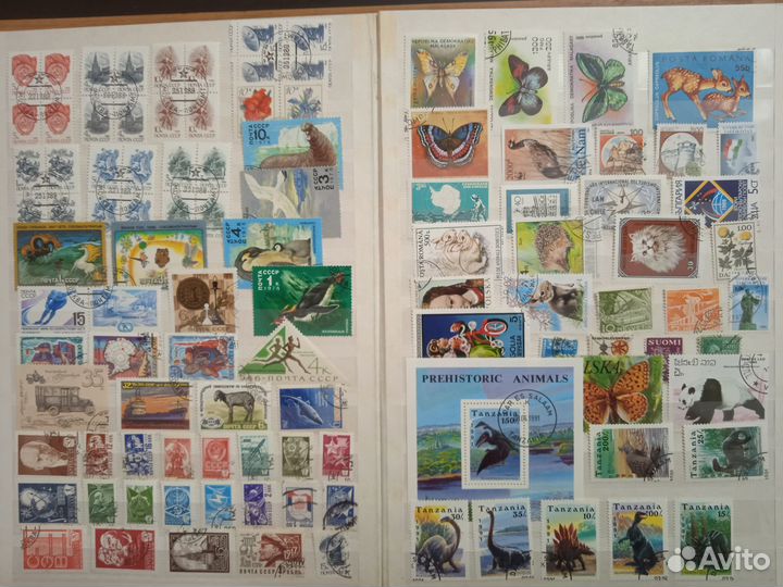 Марки СССР, иностранные. Более 500 шт. Набор а1