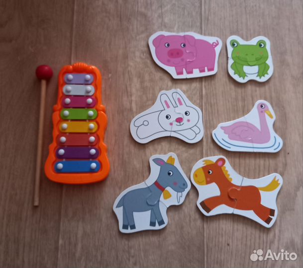 Развивающие игрушки пакетом