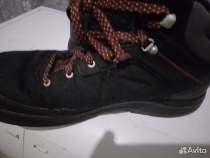 Ботинки зимние мужские серые Quechua 100