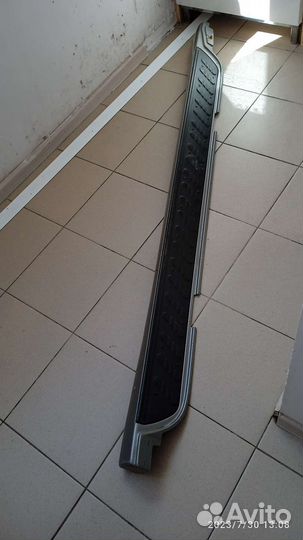 Накладка подножки pajero 3, левая