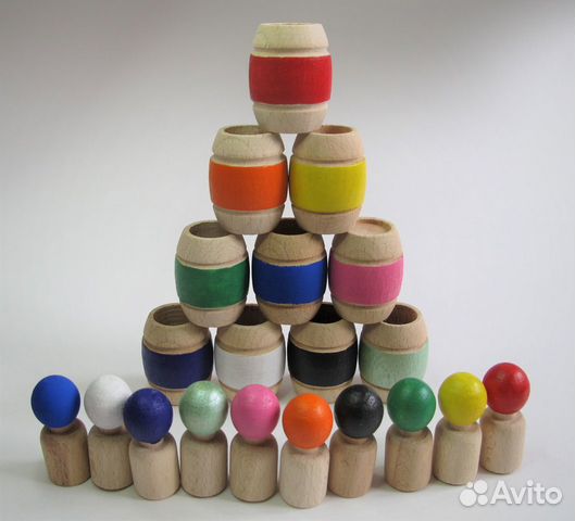 Сортер Гномики в бочонках