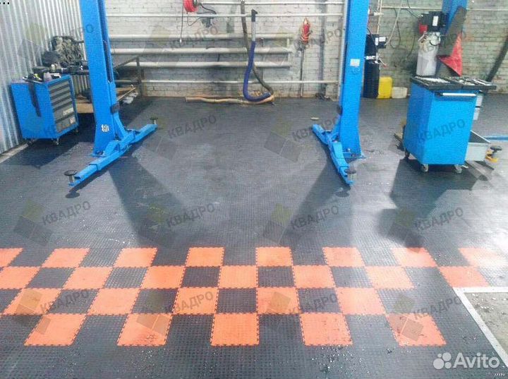 Модульный настил для гаража