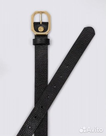 Ремень raven бренд BB. Натуральная зернистая кожа