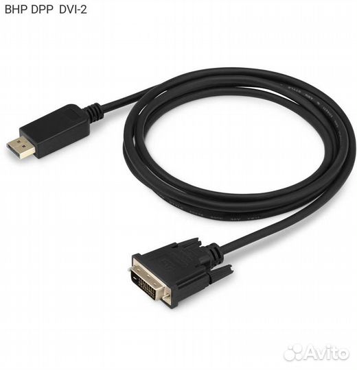 Видеокабель buro DisplayPort (M) - DVI-D Dual Lin
