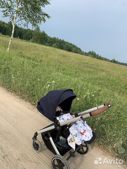 Пронулочная коляска cybex «Balios S Lux SLV»