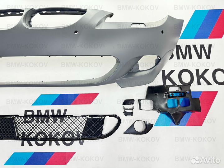 Бампер E60 е60 стиль М тех М пакет