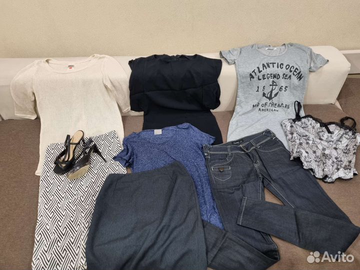 Женские вещи пакетом (Zara, H&M, Adidas)