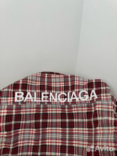 Рубашка оверсайз balenciaga