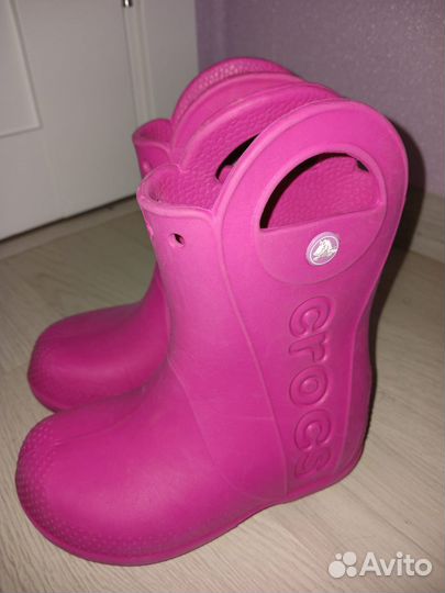 Детские сапоги crocs 10