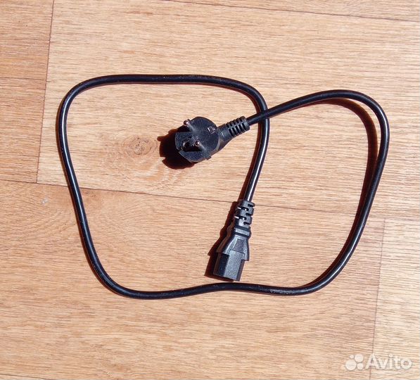 Кабель питания dexp черный 1м