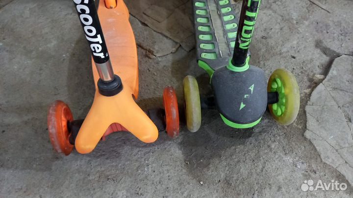 Детские самокаты в бу