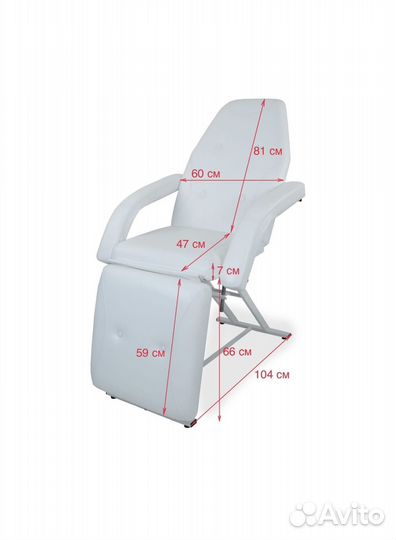 Косметологическая кушетка складная