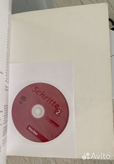 Учебник и рабочая тетрадь с диском по немецкому